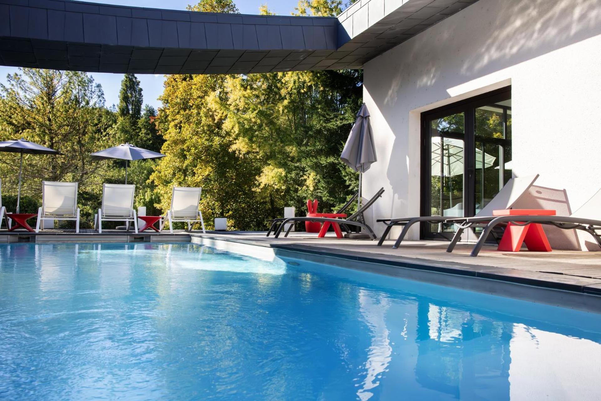 L'Aubiniere Hotel Restaurant & Spa Saint-Ouen-les-Vignes Εξωτερικό φωτογραφία