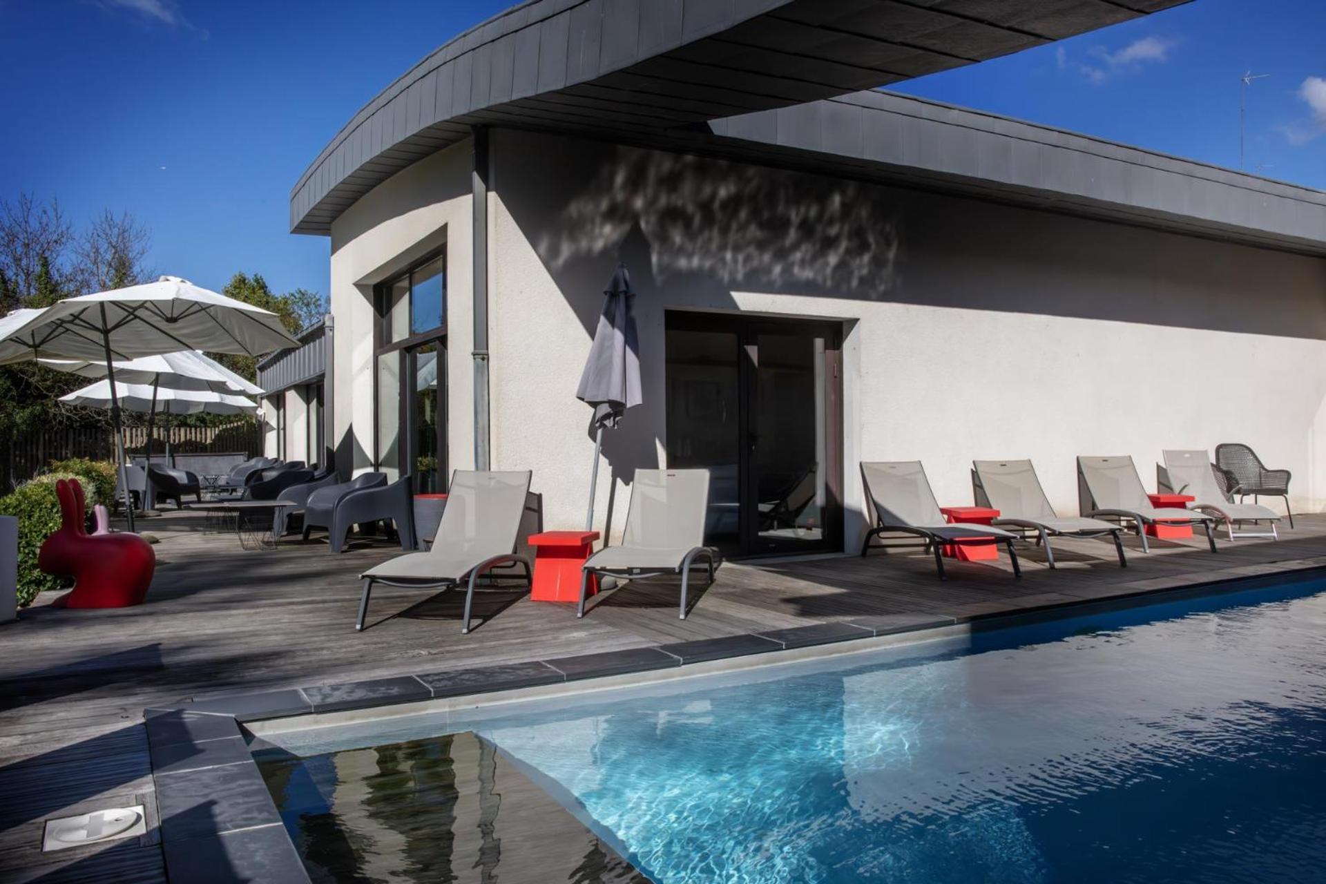L'Aubiniere Hotel Restaurant & Spa Saint-Ouen-les-Vignes Εξωτερικό φωτογραφία